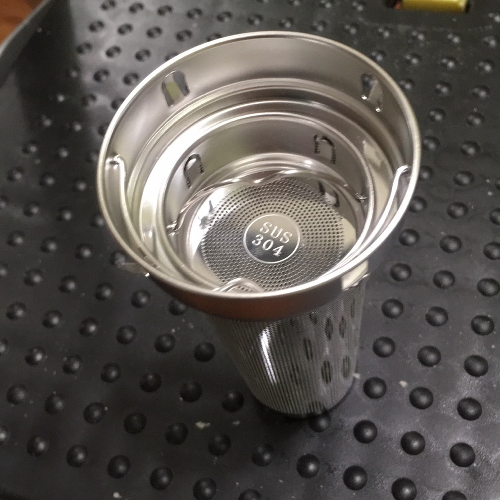 Infuser basket & cover fits a contour tumbler